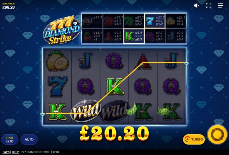 Screenshot 2 van 777 Diamond Strike